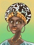 africa, woman, people