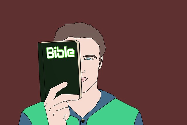 Free bible young men male illustration