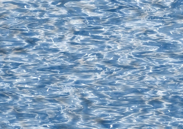 Free water blue transparent illustration