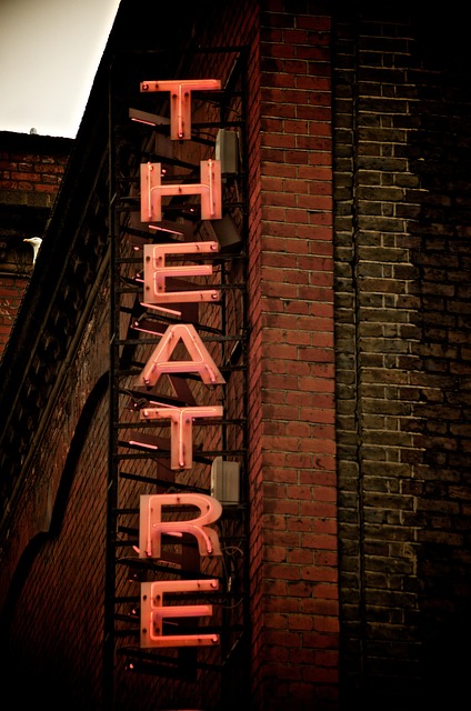 Free Theatre Sign photo and picture