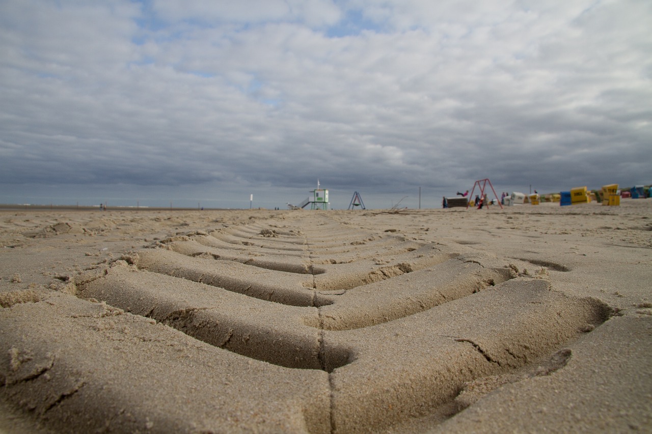 Beach Tire Path Free photo on Pixabay Pixabay