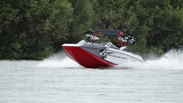 Powerboat, Rijn, Boot, Stromen, Water