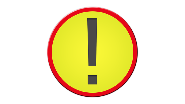 Free Warning Sign illustration and picture