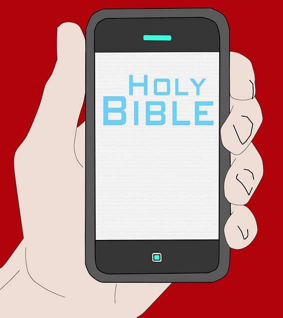 Free holy bible bible hand illustration