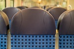 train, seat, railway