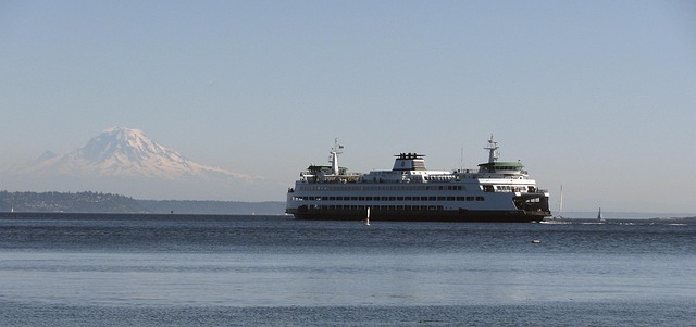 Free Ferry Mount Rainier photo and picture