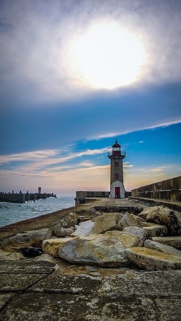 Free Lighthouse Port photo and picture
