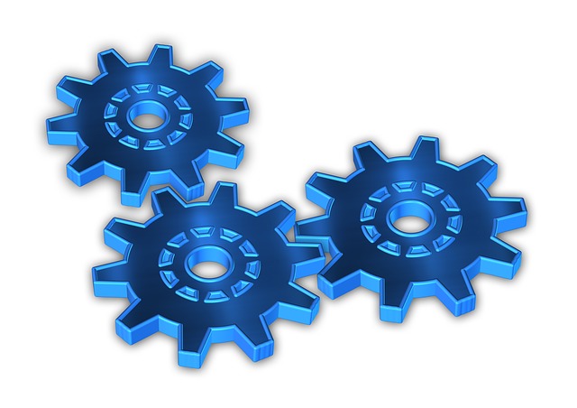 Download free HD stock image of Gears Function Free gears function together illustration