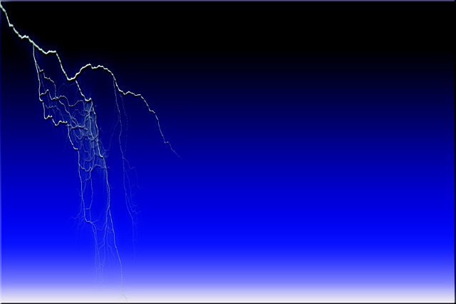 Free Lightning Frame illustration and picture