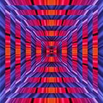 burst, purple, red