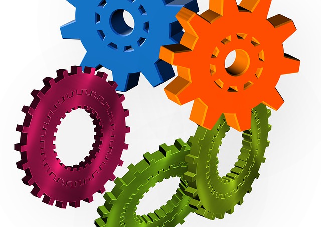 Download free HD stock image of Gears Function Free gears function together illustration