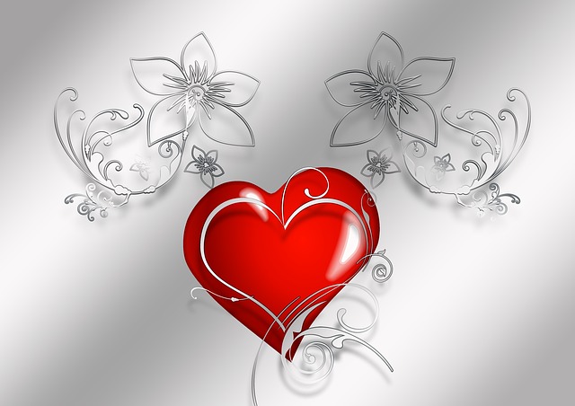 Free kringel circles heart illustration
