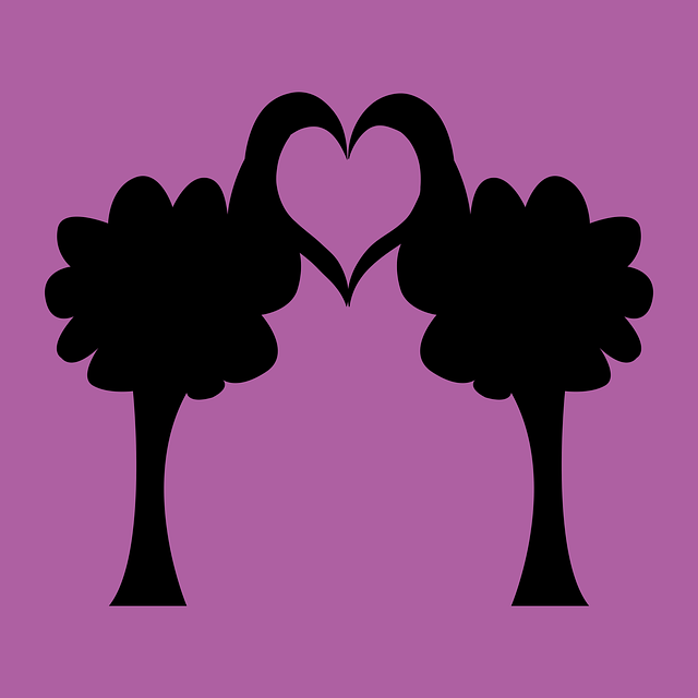 Free love loyalty heart vector