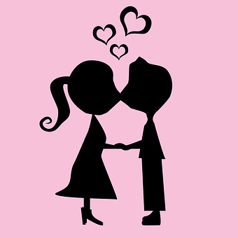 Free Love Hearts vector and picture