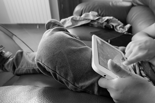 Free Tablet Sitting photo and picture