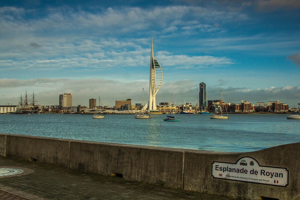 Port Mathum Portsmouth Port Water The - Free photo on Pixabay