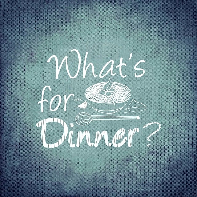 Free dinner meal restaurant illustration