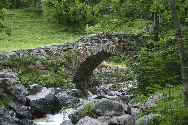 Free Pyrenees Bridge photo and picture