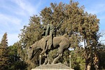 end of the trail, cowboy, native