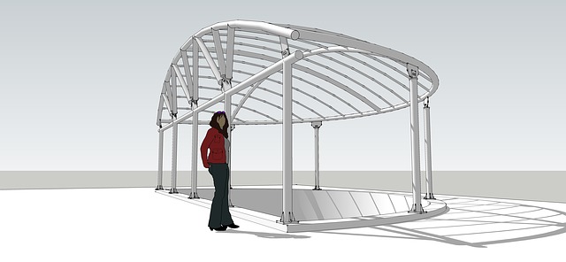 Free iron frame lexan acryl illustration