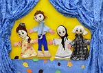 puppets, child, toy