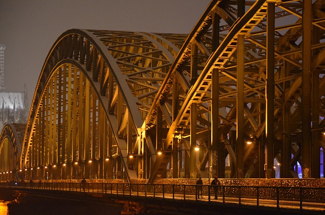 Free Hohenzollern Bridge Cologne photo and picture