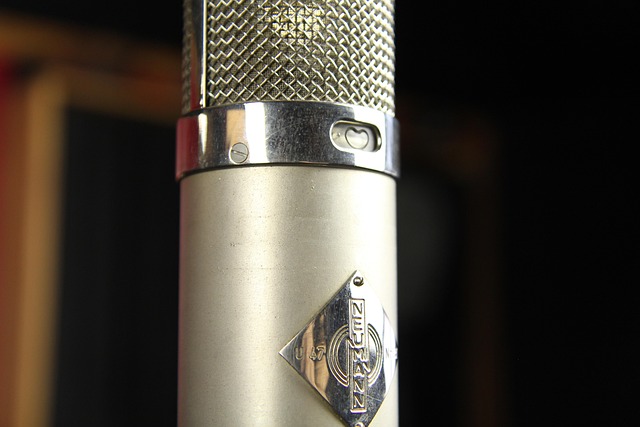 Free Microphone Blue photo and picture
