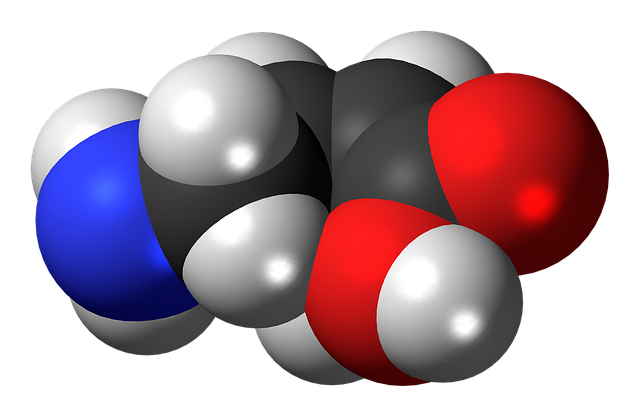 Free aminomethylcyclopropane cis model illustration