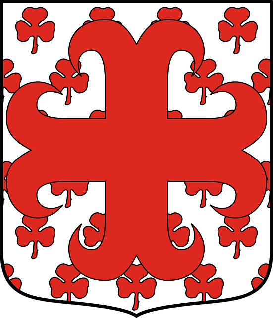 Free pyrmont heraldry coats vector