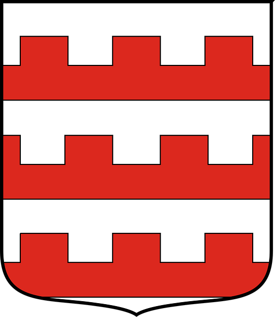 Free warth zwarte heraldry vector