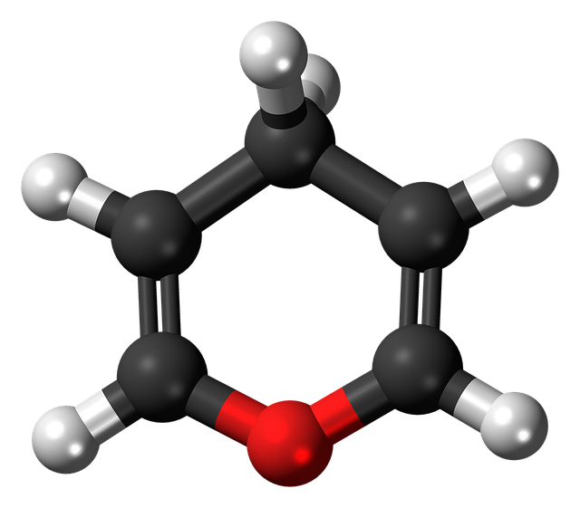 Download free HD stock image of Pyran Heterocycle Free pyran heterocycle ball illustration
