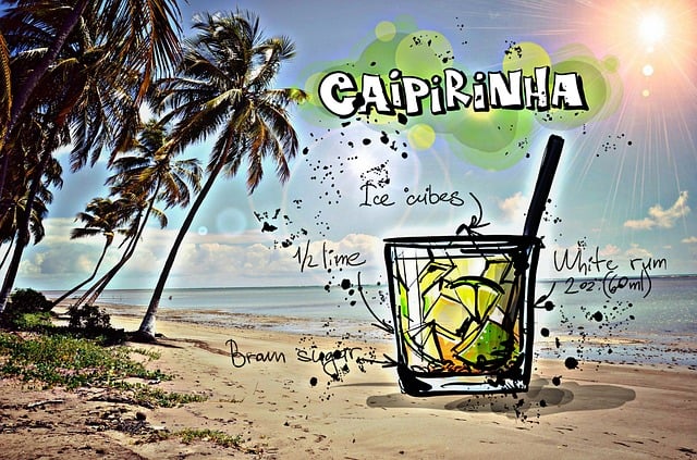 Download free HD stock image of Caipirinha Cocktail Free caipirinha cocktail nature illustration