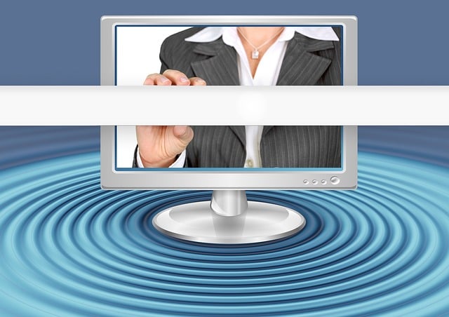 Download free HD stock image of Monitor Banner Free monitor banner waves illustration