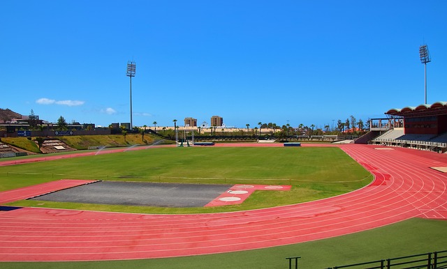 Stopa, Atletika, Stadion, Fotbal, Tráva