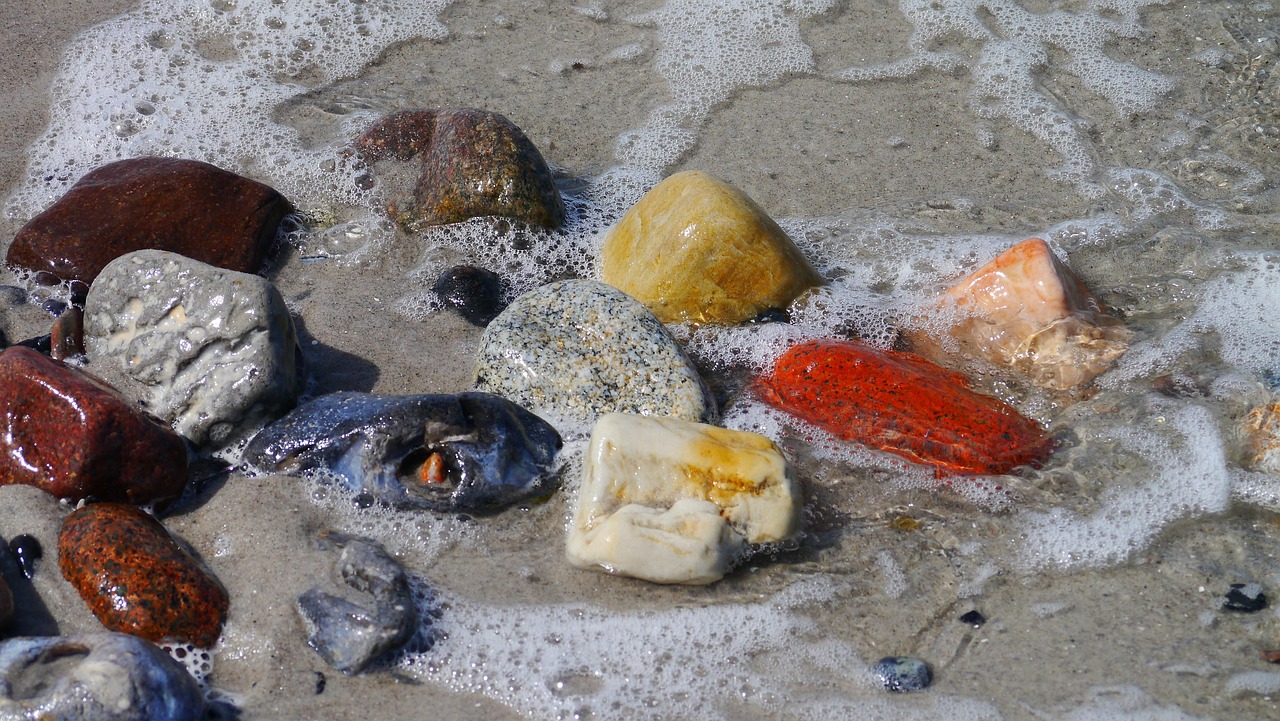 Stones Multicoloured Beach - Free photo on Pixabay