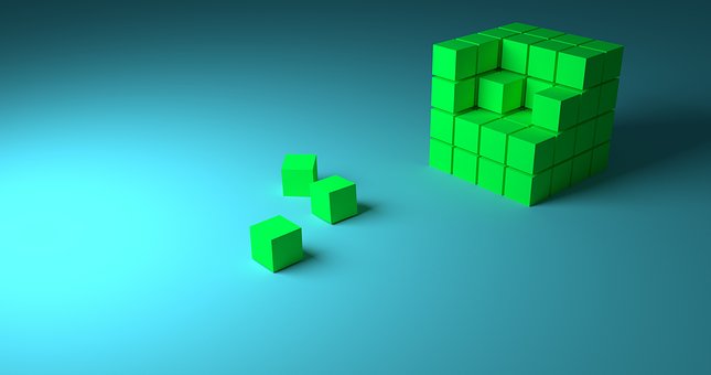 Free Cubes Steps photo and picture