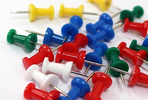 Free Push Pins Pins photo and picture