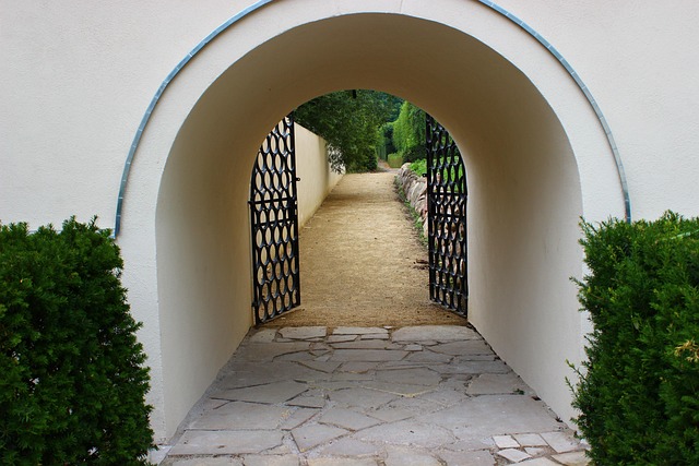 Free Entrance To The Garden Garden photo and picture