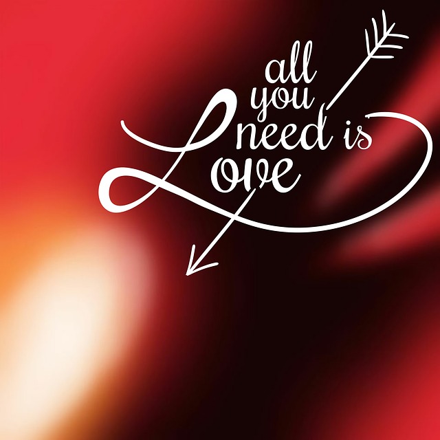 Free love valentine romance illustration