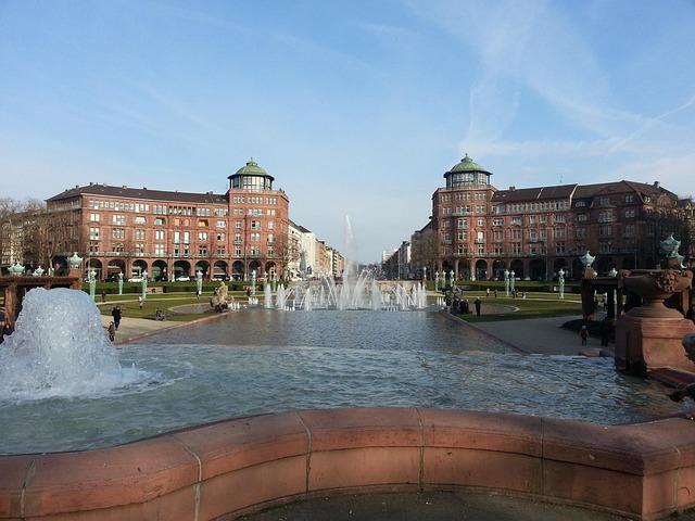 Deutschland, Mannheim, Wasserturm