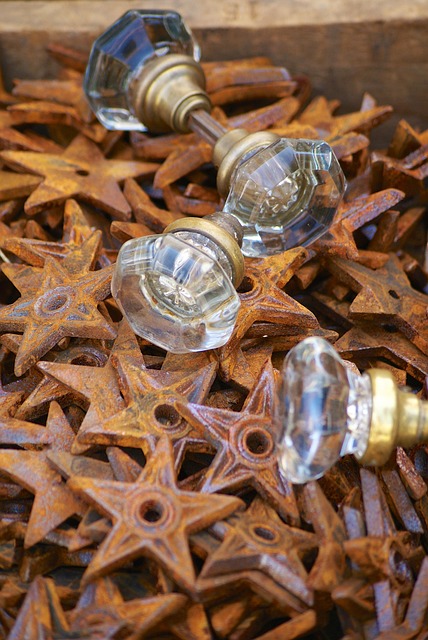 Dekor, Knöpfe, Rost, Sterne, Tür, Textur