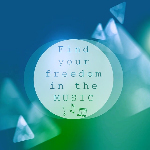 Free music freedom melody illustration