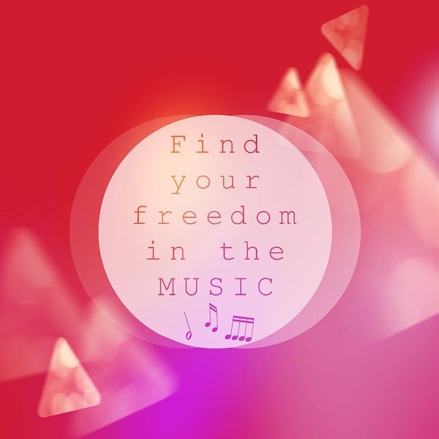 Free music freedom melody illustration