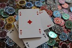poker, chips, ace