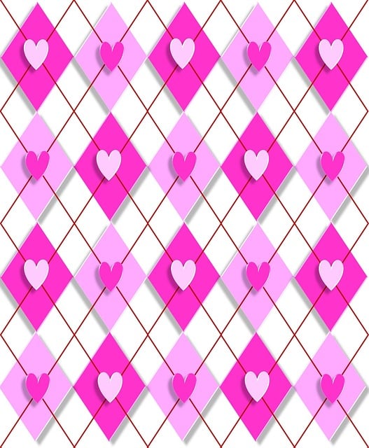 Free argyle 3d design illustration