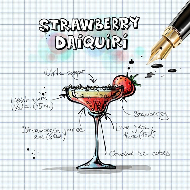 Strawberry Daiquiri, Cocktail, Getränk