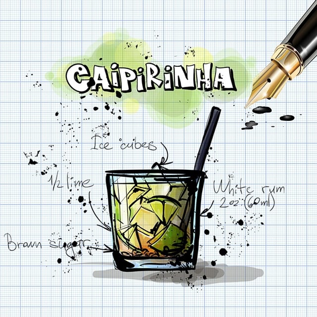 Free Caipirinha Cocktail illustration and picture