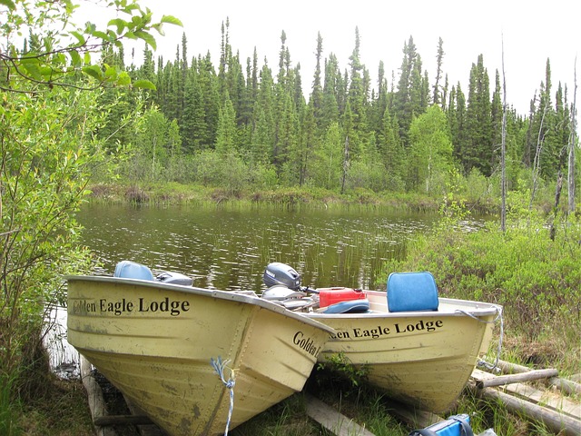 Free Fishing Boats Wilderness photo and picture