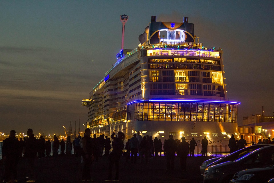 The Quantum Of The Seas, Cruiser, Ocean, Ship, Port