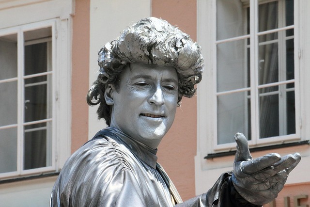 Mozart, Wohnen, Skulptur, Salzburg